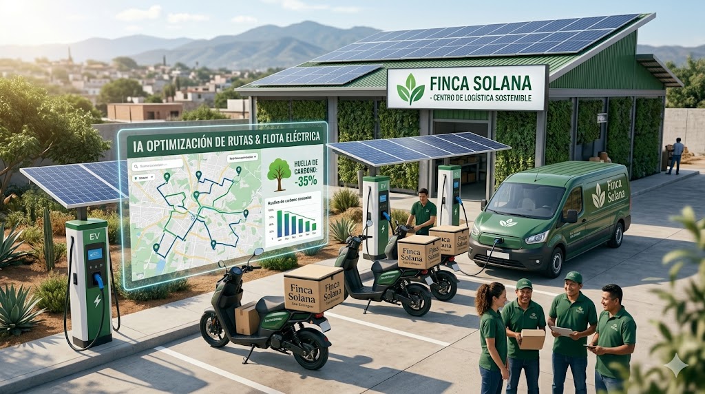Logística sostenible y energía limpia
