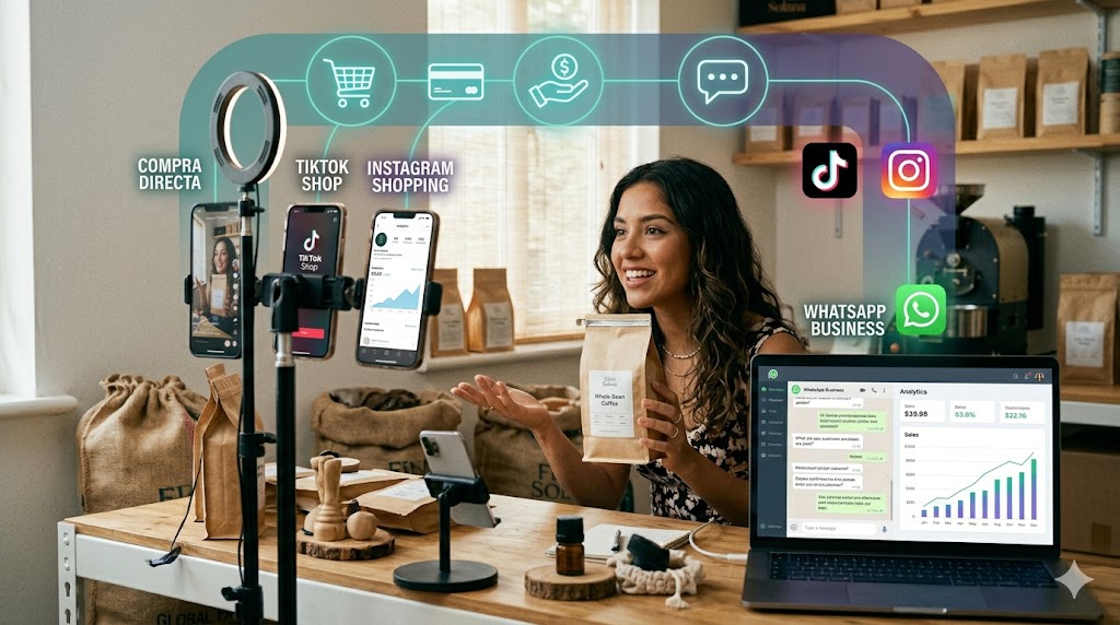 Redes sociales y contenido comercial