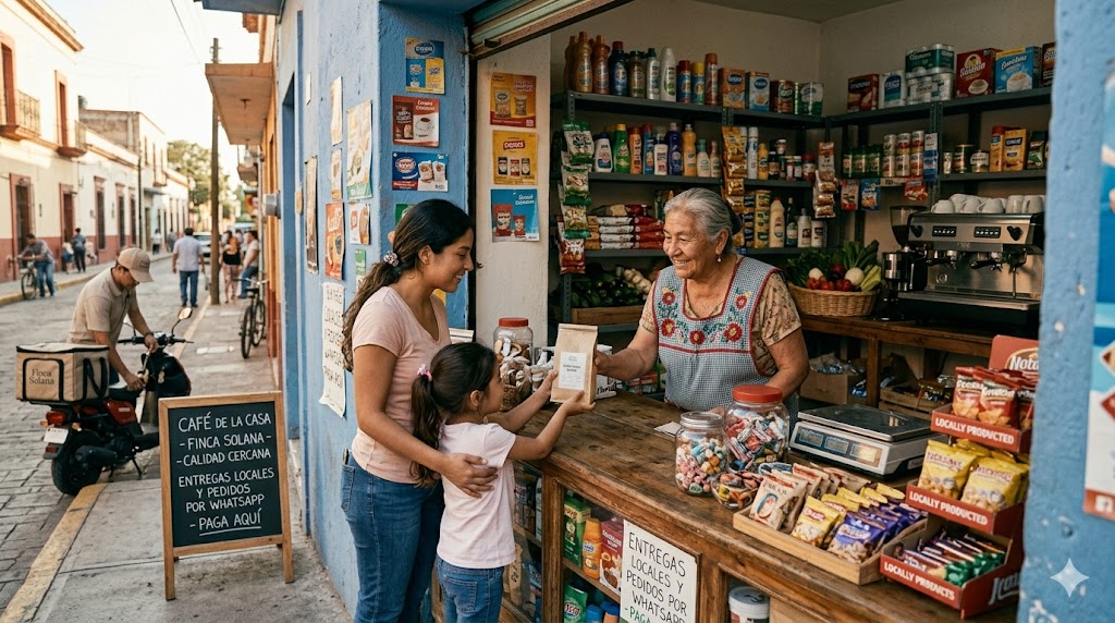 Tienda local y comercio de proximidad