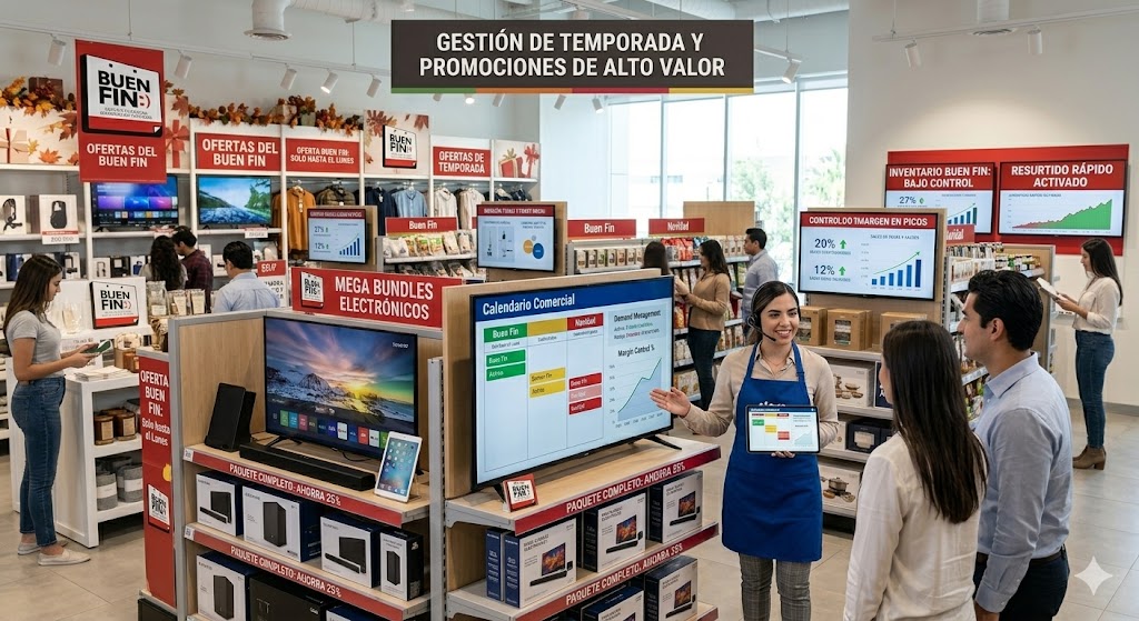 Promociones y temporada en retail